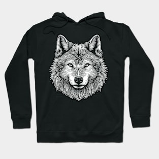 Lone Wolf Sketch Hoodie